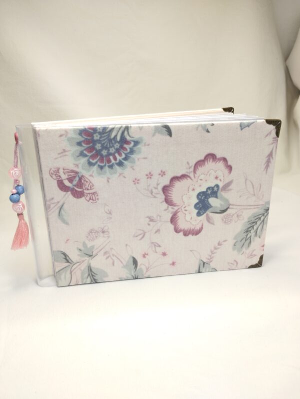 Mini album rose fleur