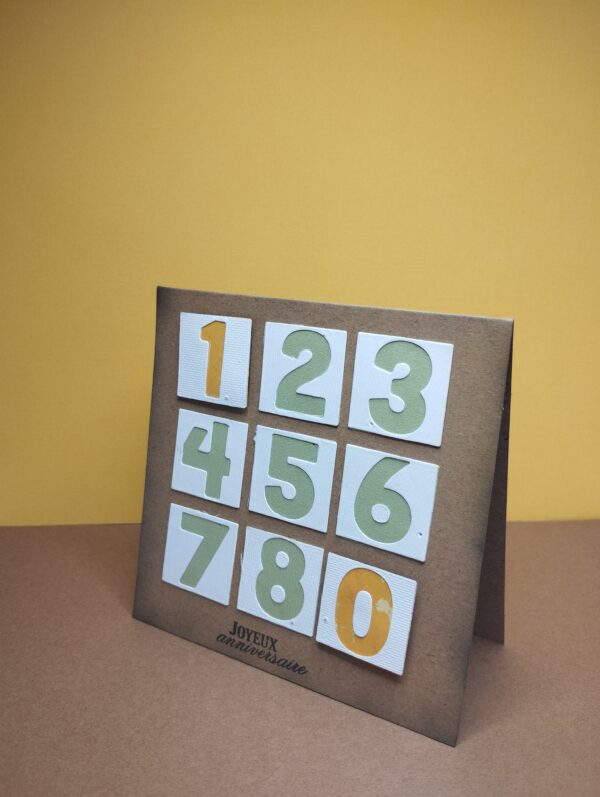 Carte "10 ans"
