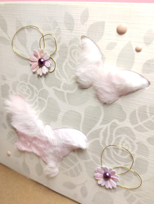 Carte papillon tout doux – Image 2
