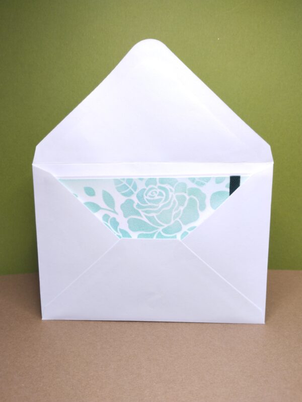 Carte "fleurs vertes" – Image 2