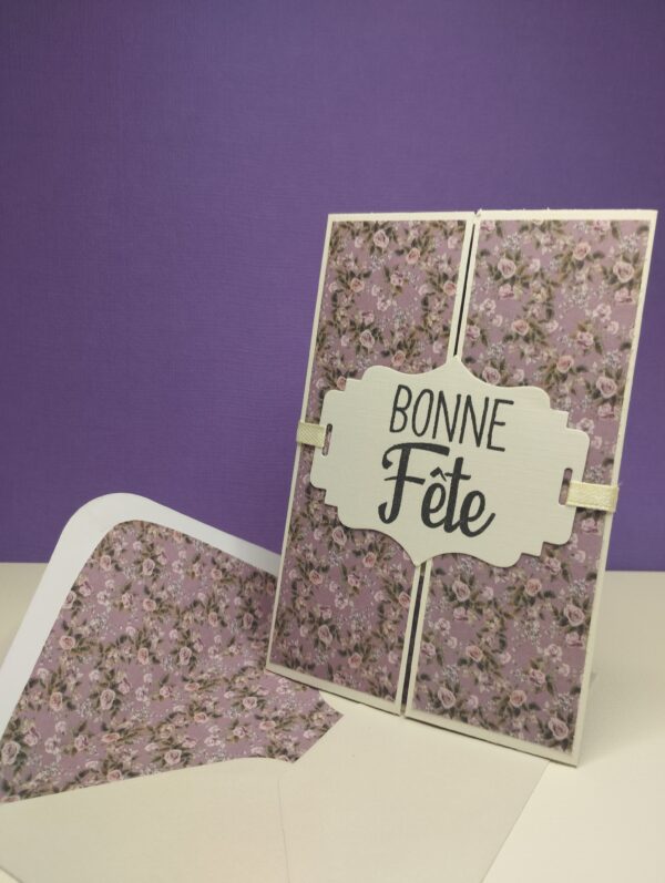 Carte "bonne fête - Ma maman mon héroine" – Image 4