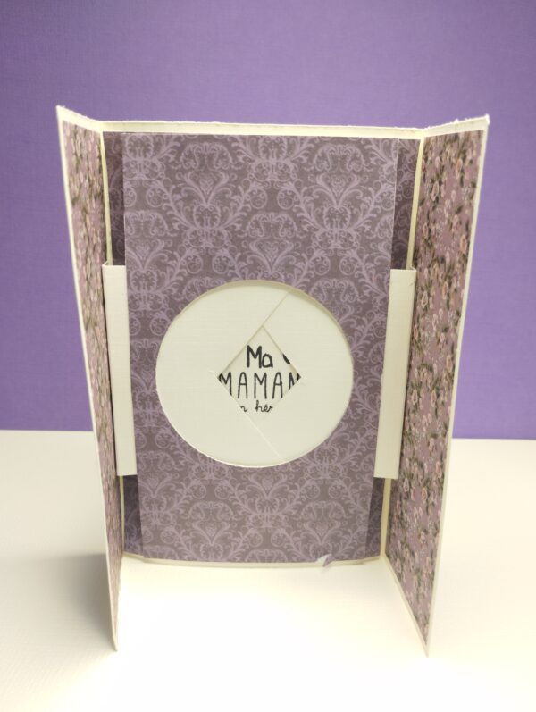 Carte "bonne fête - Ma maman mon héroine" – Image 2