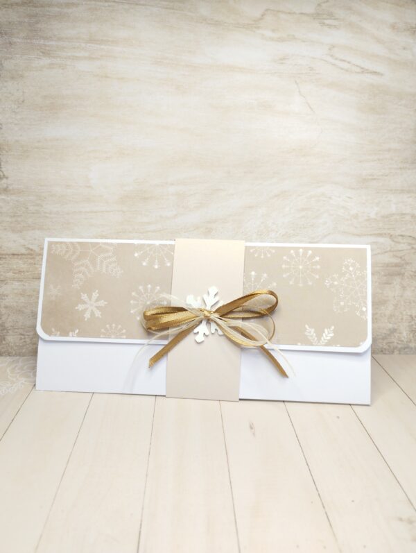 Pochette beige étoilée