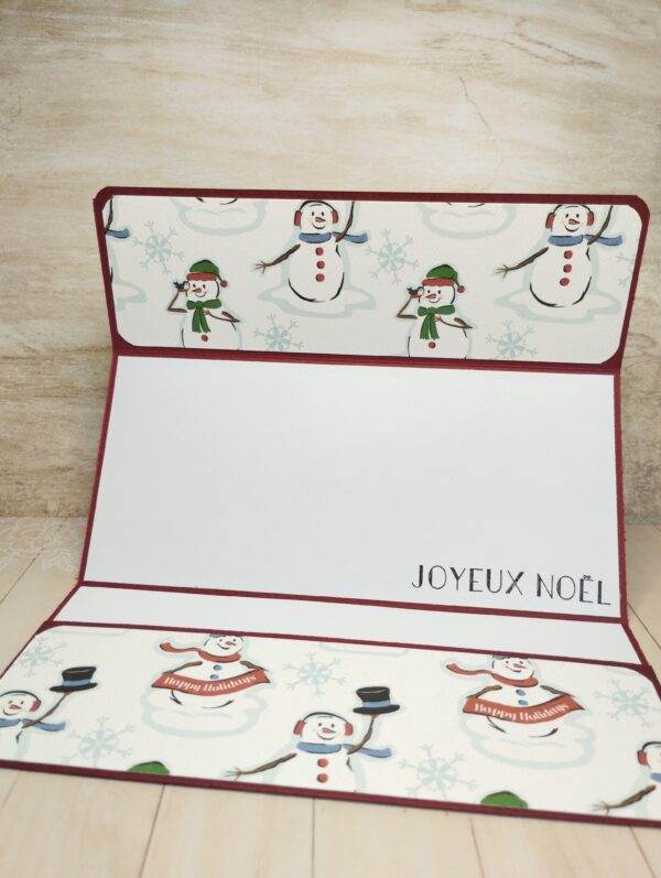 Pochette bonhomme de neige – Image 3