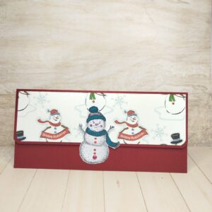 Pochette bonhomme de neige