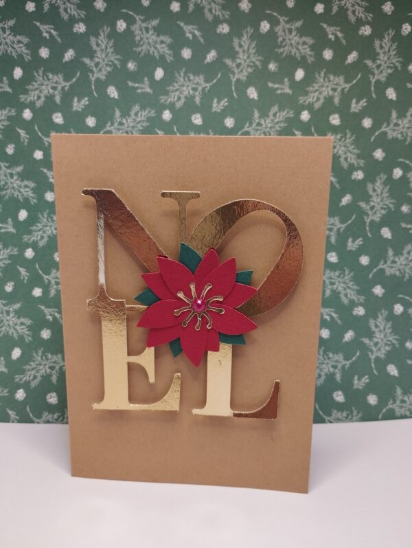 Noël en poinsettia