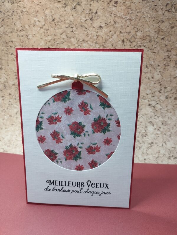 Boule de poinsettia